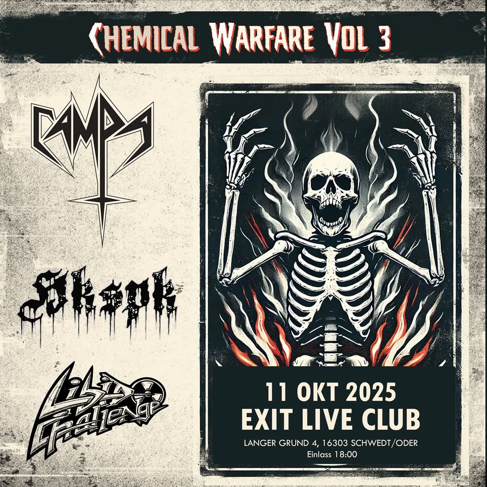 HKSPK Flyer – Chemical Warfare Vol. 3 (Schwedt 2025)